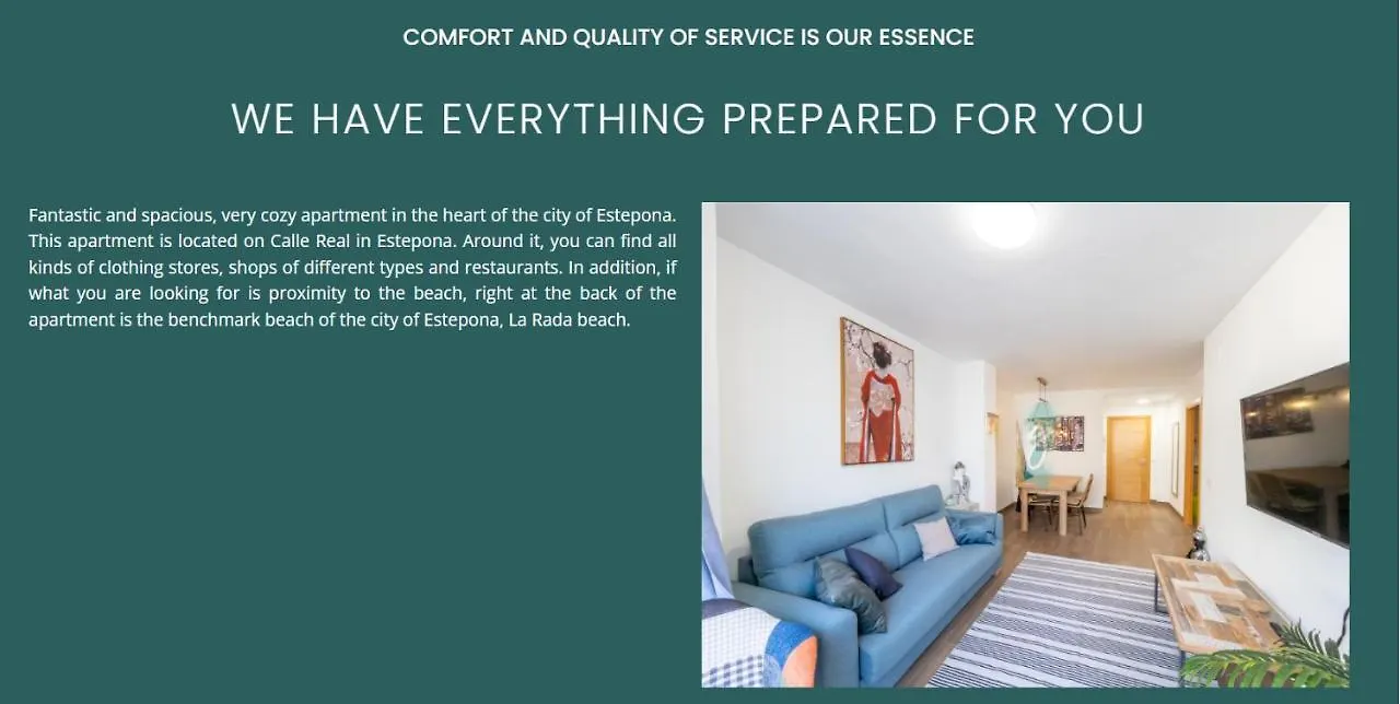 Beach Side Apartment -Estepona contacts